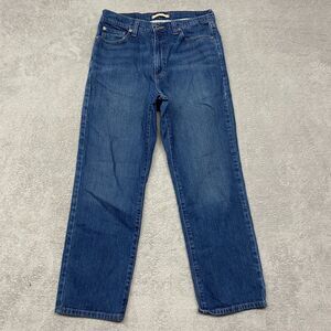 LL Bean Jeans Mens 30x29 Blue Natural Fit Cotton Medium‎ Wash Straight Leg Denim